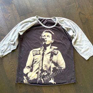 JOE STRUMMER /CLASH T-Shirt, women’s medium.